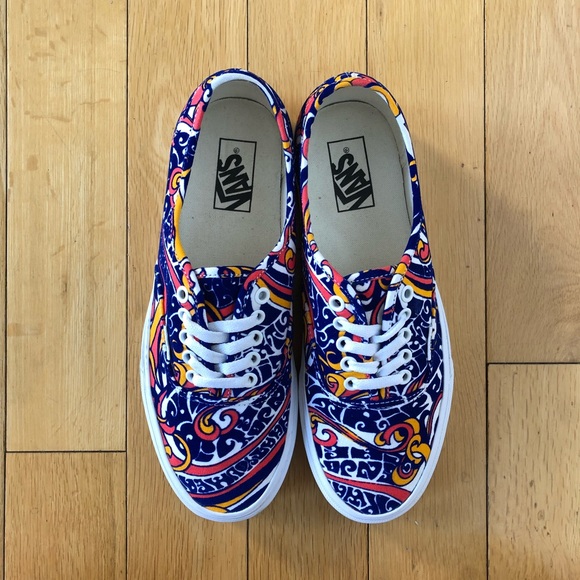 vans psychedelic shoes